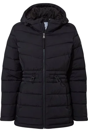 Tog 24 Black Womens Anthorn Padded Hooded Parka AU 16