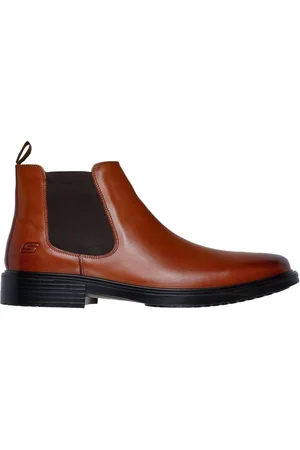 Skechers Brown Mens Miller Boots AU 7 (EU 41)