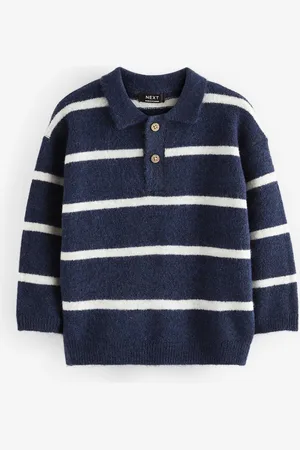 Next Long Sleeve Stripe Polo Shirt (3mths-7yrs) 6