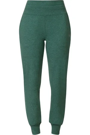 Sweaty Betty Green 29 inch inside seam Gaia 27 Performance Yoga Trousers M