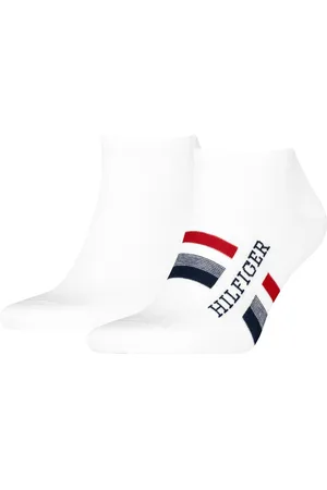 Tommy Hilfiger White Trainer Socks 2 Pack AU 9 (EU 43)
