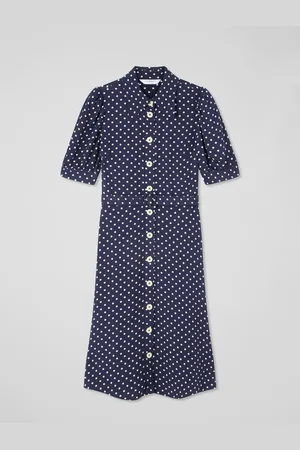 LK Bennett Valerie Petite Shirt Dress AU 18