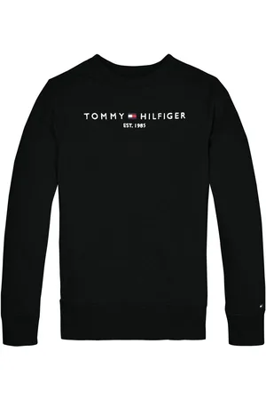 Tommy Hilfiger Black Essential Sweatshirt 16 Years (176cm)