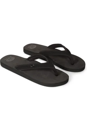Animale Black Mens Tide Logo Flip Flops AU 11 (EU 45)