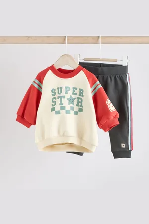 Next Charcoal Grey Baby Sweatshirt and Joggers Set 2 Piece 12