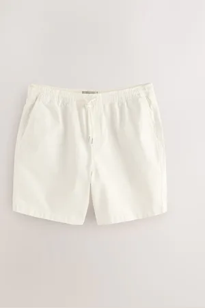 Next Stretch Cotton Elasticated Waist Shorts M
