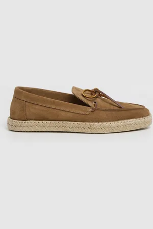 Hackett Suede Espadrilles With Lace-Up Detail AU 9 (EU 43)