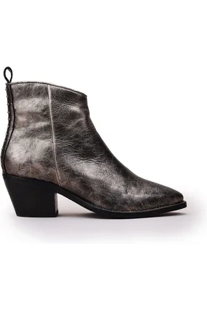 Moda In Pelle Maevie Pointed Side Zip Western Boots Stud Back Detail AU 5 (EU 36)