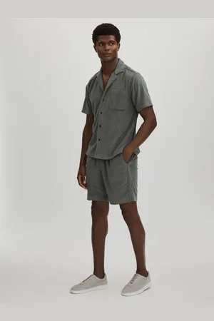 Paige Terry Drawstring Shorts L