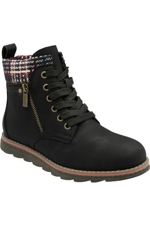 Lotus Black Zip Up Ankle Boots AU 5 (EU 36)