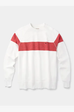 Aubin Blue Garsdale Slub Crew Sweatshirt M