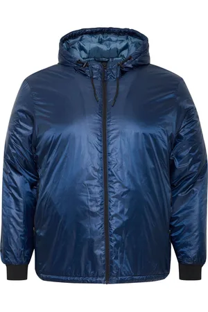Blend Big & Tall Blue Lightweight Padded Coat 3XL