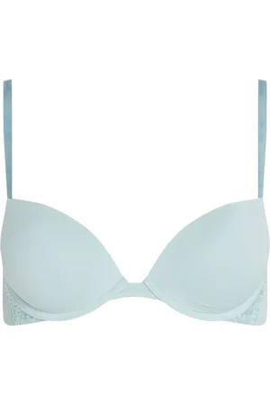 Calvin Klein Blue Attraction Push Up Plunge Bra 34 A
