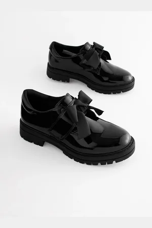 Next Bow Monkstrap Chunky School Shoes AU 1 (EU 33)