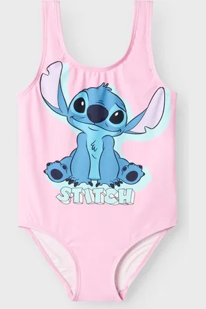 NAME IT Pink Disney Lilo & Stitch Swimsuit 98104cm