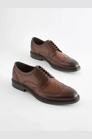 Next Standard Fit Leather Derby Brogues AU 9 (EU 43)