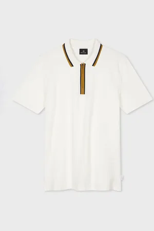 Paul Smith Quarter Zip Polo Shirt XXL