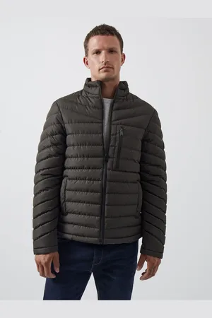 French Connection Green Row Funnel Jacket XL