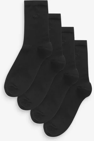 Next Black Modal Ankle Socks 4 Pack One
