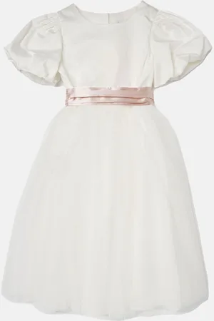 Angel & Rocket Celine Taffeta Tulle Bow Dress 8 Years (128 cm)