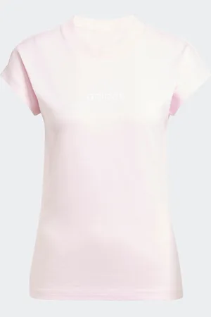 adidas Pink Essentials Single Jersey T-Shirt AU 16-18