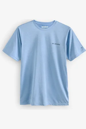 Columbia Blue Hike Crew Neck T-Shirt XXL