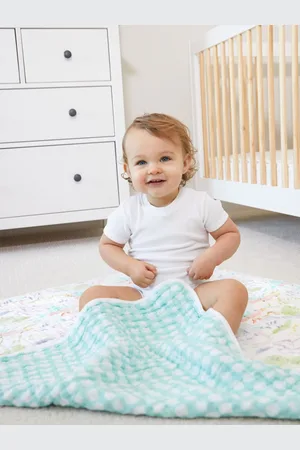 Aden + Anais Light Pink Essentials 100% Cotton Muslin Blanket ONE