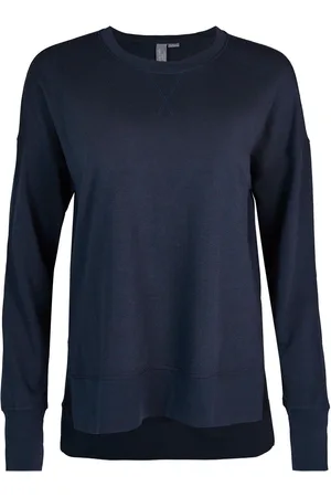 Sweaty Betty Navy Blue After Class Longline Sweatshirt L