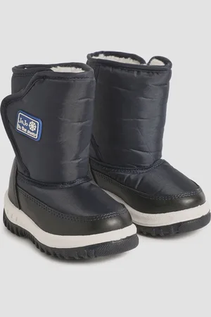 JoJo Maman Bébé Navy Cosy Snow Boots AU 8 (EU 26)