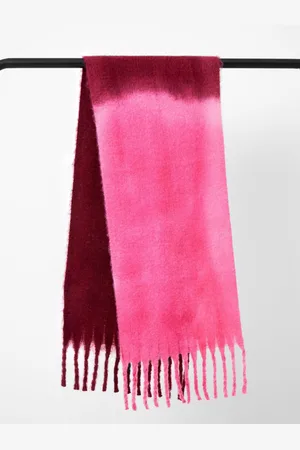 French Connection Pink Ombre Soft Touch Scarf One