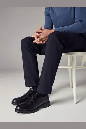 Next Leather Cleated Sole Derby Shoes AU 9 (EU 43)