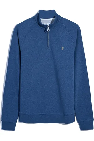 Farah Jim Quarter Zip Sweatshirt L