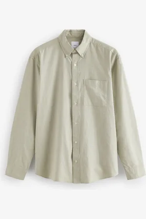 Next Brushed 100% Cotton Oxford Long Sleeve Shirt S