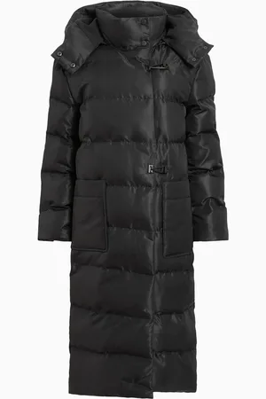 AllSaints AllSaints Black Allana Puffer Coat AU 16