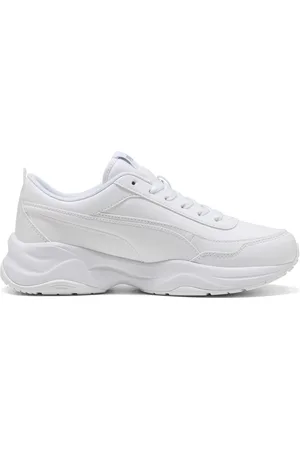 PUMA White Womens Cilia Mode Trainers AU 6.5 (EU 37.5)