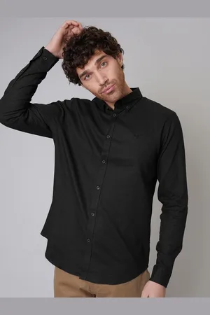 Threadbare Linen Blend Long Sleeve Shirt XL