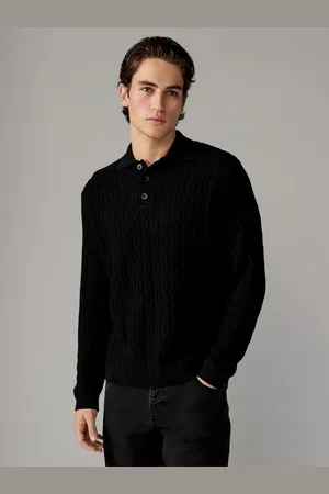 Only & Sons Black Polo Neck Knitted Jumper XL