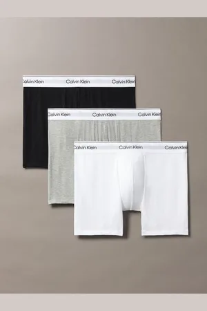 Calvin Klein Grey 3 Pack Boxer Briefs