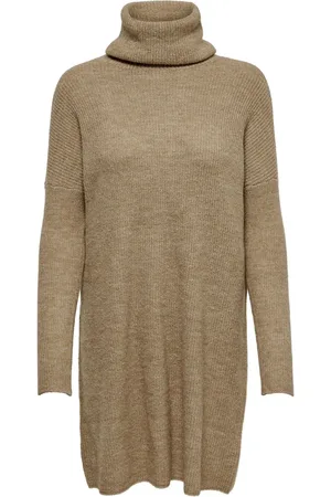 ONLY Roll Neck Knitted Jumper Dress AU 6