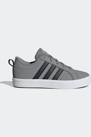 adidas Grey Black Kids VS Pace 2.0 Trainers AU 5.5 (EU 38.5)
