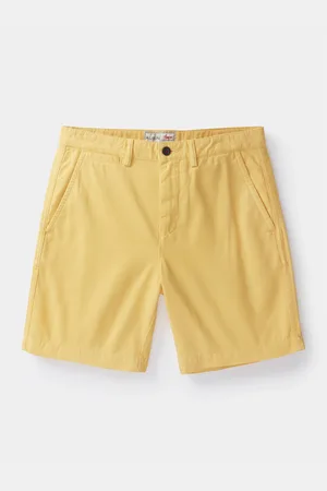Aubin Blue Stamford 100% Cotton Chino Shorts 32W x 31L (UK 32 R)