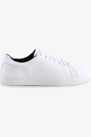 Base London Tucker Lace Up Black Trainers AU 7 (EU 41)