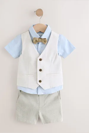 Next Waistcoat Shirt and Bowtie Set (3mths-9yrs) 3