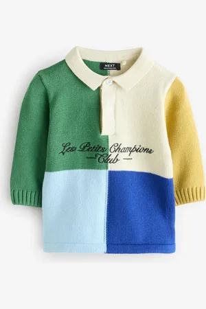Next Knitted Rugby Shirt (3mths-7yrs) 1.5