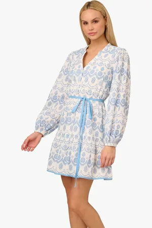 Adrianna Papell Adrianna by Flounce Hem Short Dress AU 10