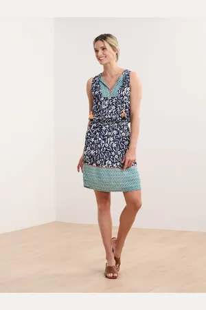 Hatley Wavy Flowers Chloe Dress L