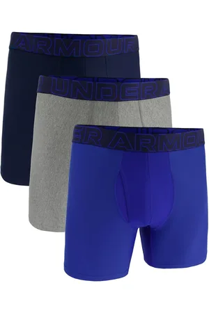 Under Armour Navy Blue Performance Tech Boxers 3 Pack L