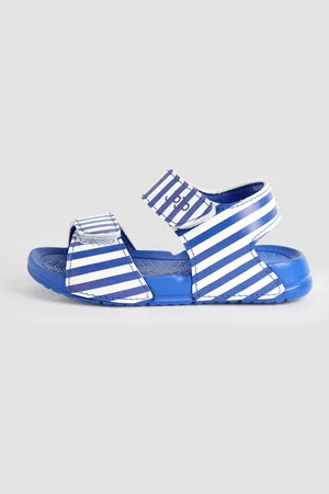 JoJo Maman Bébé Blue Double Strap Summer Sandals AU 9 (EU 27)