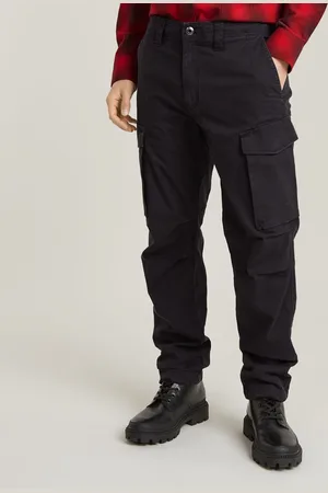 G-Star Regular Fit Core Cargo Black Trousers W34 L30