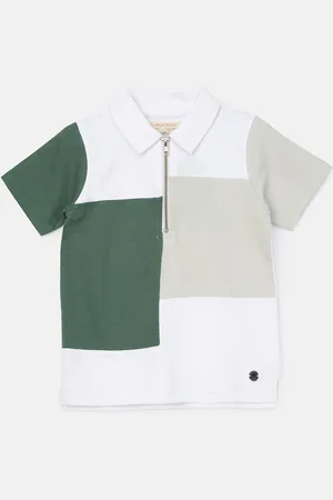 Angel & Rocket Kane Textured Colourblock Polo Shirt 9